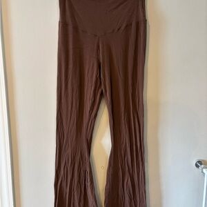 Aerie Brown Bootcut Leggings